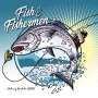 Monsoon Publishing: Fish and Fishermen Coloring Book for Adults, Buch