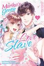 "Marika’s Gentle Love Slave" steht auf einem Mangacover. Ein lächelndes Paar in festlicher Kleidung umarmt sich.