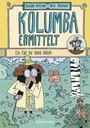 Titel: "Kolumba ermittelt". Untertitel: "Ein Fall für feine Nasen". Comic-Stil mit zwei tierischen Detektiven.
