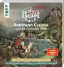 Yoda Zhang: 24 DAYS ESCAPE - Der Escape Room Adventskalender: Daniel Defoes Robinson Crusoe und die verlassene Insel, Buch