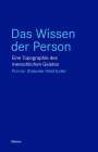 Pirmin Stekeler-Weithofer: Das Wissen der Person, Buch