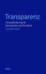 Lea Watzinger: Transparenz, Buch