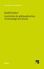 Rudolf Eucken: Geschichte der philosophischen Terminologie, Buch