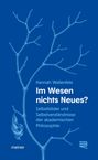 „Im Wesen nichts Neues? Selbstbilder und Selbstverständnisse der akademischen Philosophie.“ Illustration mit verzweigtem Ast und Kokon.