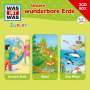 : Was Ist Was Junior-3-CD Hörspielbox Vol.2 Erde, CD,CD,CD