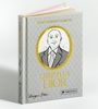 Buchtitel: "Zitate einer Stilikone - Christian Dior". Zeichnung eines Mannes im Anzug in einem ovalen Rahmen.