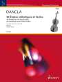 Charles Dancla: 36 Etudes mélodiques et faciles, Noten