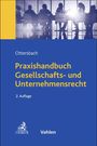 "Ottersbach, Praxishandbuch Gesellschafts- und Unternehmensrecht, 2. Auflage." Oben Silhouette von Menschen am Konferenztisch.