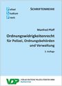 Schriftenreihe: Ordnungswidrigkeitenrecht. Manfred Pfaff. 2. Auflage. VDP Logo unten links. Hellblaues Cover.
