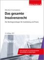 Text: WALHALLA Fachredaktion, Das gesamte Insolvenzrecht, 15. Auflage, 2027. Diagramme und Gebäude im Hintergrund.