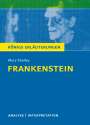 Mary Shelley: Frankenstein. Textanalyse und Interpretation, Buch
