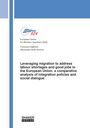 Titel: "Leveraging migration to address labour shortages..."
Autoren: Francesco Seghezzi, Alessandra Della Vecchia.
Logo und Farbiges Design.