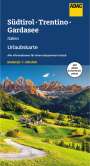 : ADAC Urlaubskarte Italien: Südtirol, Trentino, Gardasee 1:200.000, Div.