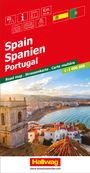 : Spanien / Portugal Strassenkarte 1:1 Mio., KRT