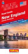 : New England Strassenkarte 1:1 Mio., Road Guide Nr. 4, KRT