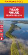 : MARCO POLO Reisekarte Finnland 1:800.000, KRT