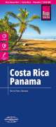 : Reise Know-How Landkarte Costa Rica, Panama 1 : 550.000, KRT