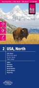 : Reise Know-How Landkarte USA 02 Nord 1 : 1.250.000. Idaho, Montana, Wyoming, North Dakota, South Dakota, Nebraska, Div.