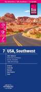 Reise Know-How Verlag: Reise Know-How Landkarte USA 07, Südwest (1:1.250.000) : Arizona, Colorado, Nevada, Utah, New Mexico, Div.