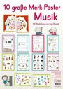 Redaktionsteam Verlag an der Ruhr: 10 große Merk-Poster Musik, Div.