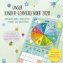 Unser Kinder-Lernkalender 2028. Gemeinsam durch Jahreszeiten, Monate und Wochentage. Bunte Illustrationen und Sticker.