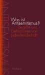 : Was ist Antisemitismus?, Buch
