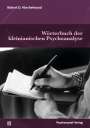 Hinshelwood Robert D.: Wörterbuch der kleinianischen Psychoanalyse, Buch