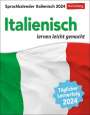 Steffen Butz: Italienisch Sprachkalender 2024, KAL