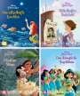 : Nelson Mini-Bücher: 4er Disney Prinzessin 17-20, Div.