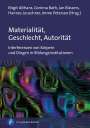 Birgit Althans: Materialität, Geschlecht, Autorität, Buch