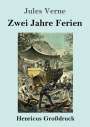 Jules Verne: Zwei Jahre Ferien (Großdruck), Buch