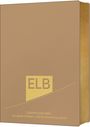 ELB, ELBERFELDER BIBEL, Die große Studien- und Kommentarausgabe. Ein golden beschichtetes Buch mit beigem Einband.