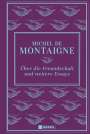 Michel De Montaigne: Über die Freundschaft und weitere Essays, Buch