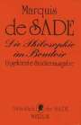 D. A. F. Marquis de Sade: Die Philosophie im Boudoir oder Die Lasterhaften Lehrmeister, Buch