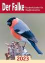 : Der Falke-Taschenkalender für Vogelbeobachter 2023, Buch