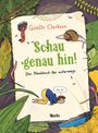 Titel: "Schau genau hin! Das Handbuch für unterwegs". Illustration mit Insekten und Pflanzen.