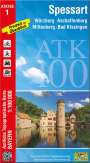 : ATK100-1 Spessart (Amtliche Topographische Karte 1:100000), Div.