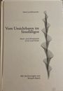 Buchtitel: "Vom Unsichtbaren im Sinnfälligen", darunter: "Wort- und Windspiele ernst und heiter". Rechts, spiralförmige Zeichnung.