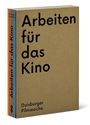 „Arbeiten für das Kino“ in großen Buchstaben, darunter „Duisburger Filmwoche“. Das Buch hat einen bunten Buchrücken.