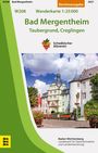 Texte oben: "W208 Bad Mergentheim, Vereinsaussgabe 2027". Unten: "Baden-Württemberg, Landesamt" Logo mit buntem Laub. Darunter ein Platz mit historischem Gebäude.