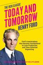 "THE 1926 CLASSIC TODAY AND TOMORROW HENRY FORD" in großen Buchstaben, Porträt eines Mannes in Anzug.