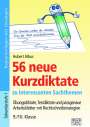 Hubert Albus: 56 neue Kurzdiktate 9./10. Klasse, Buch