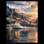 "KREUZFAHRT GUIDE 2027" ist groß und prominent. Darunter: ein Kreuzfahrtschiff vor majestätischen Bergen und Wasser.