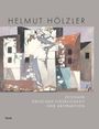 "HELMUT HÖLZLER", "ZEICHNER ZWISCHEN FIGÜRLICHKEIT UND ABSTRAKTION", darunter geometrische Formen und fragmentierte Strukturen.
