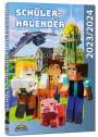 David Haberkamp: Schülerkalender 2023/2024 mit Minecraft inklusive Tipps, Tricks & Crafting-Rezepten, Buch
