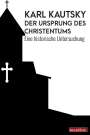 Karl Kautsky: Der Ursprung des Christentums, Buch