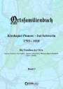 Walter Ammoser: Ortsfamilienbuch Kirchspiel Pinnow - bei Schwerin 1793 - 1918. Band 3, Buch