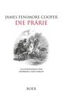 Titel: "Die Prärie" von James Fenimore Cooper. Illustration: Zwei Reiter in Aktion.