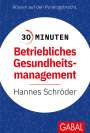 Hannes Schröder: 30 Minuten Betriebliches Gesundheitsmanagement (BGM), Buch