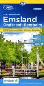 : ADFC-Regionalkarte Emsland Grafschaft Bentheim mit Tagestouren-Vorschlägen, 1:75.000, reiß- und wetterfest, GPS-Tracks Download, Div.